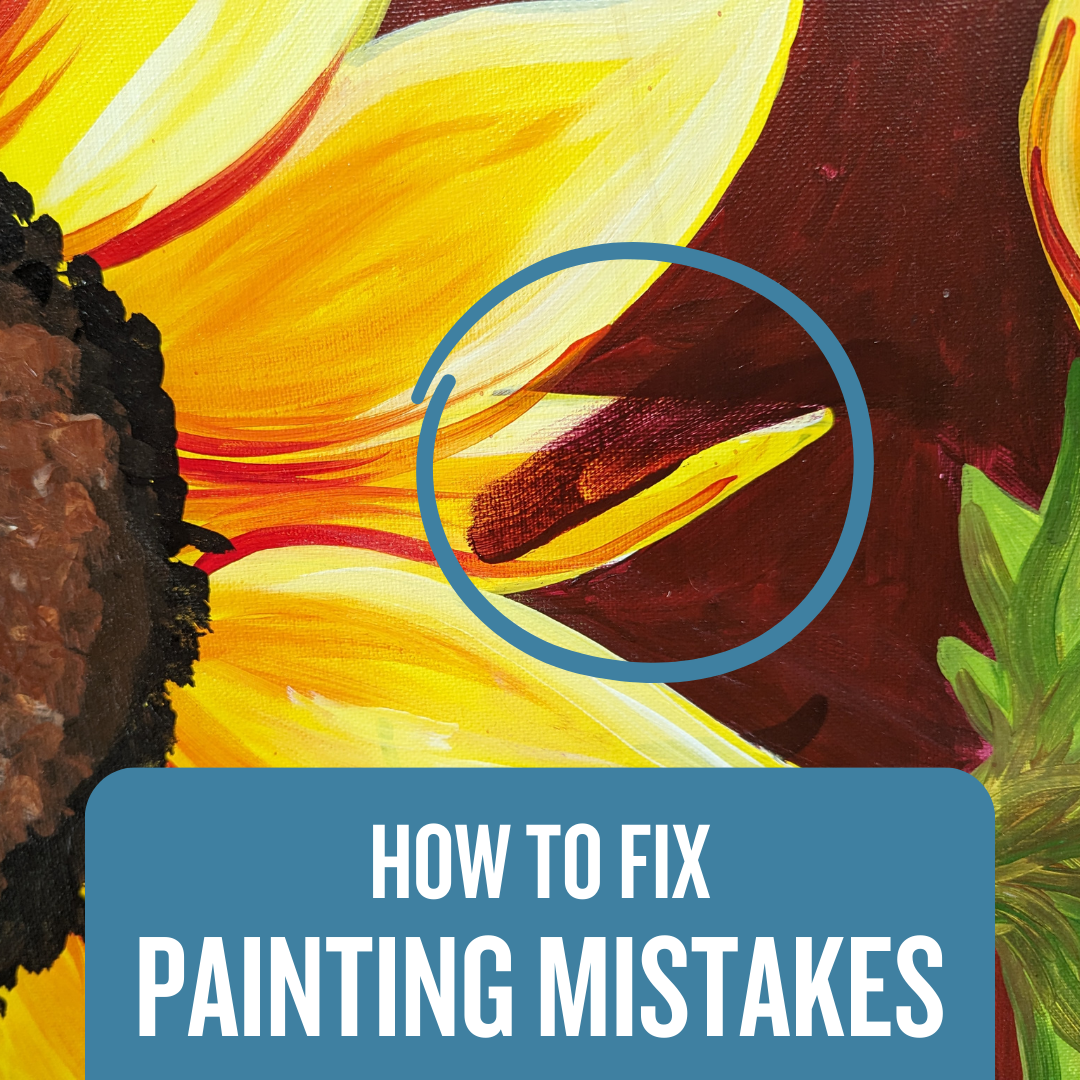 acrylic painting tips, acrylic painting techniques, how to fix painting mistakes