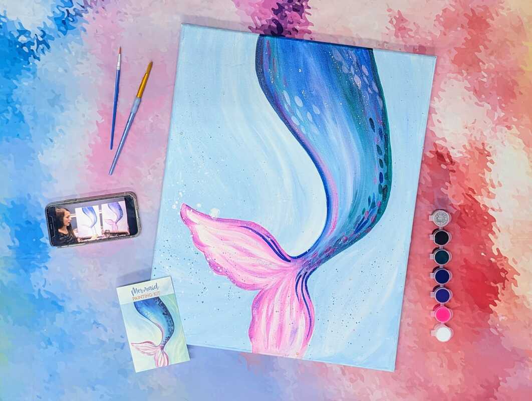 Mermaid Painting Party