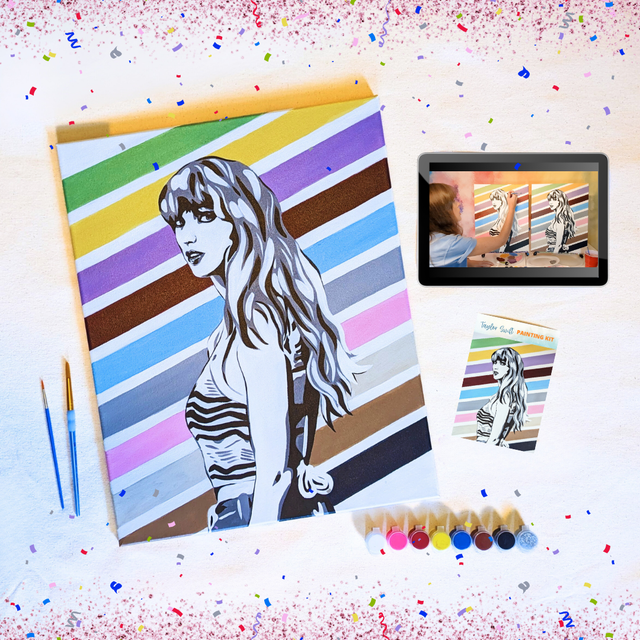 Creativity at Home Beginner Painting and Drawing Kit