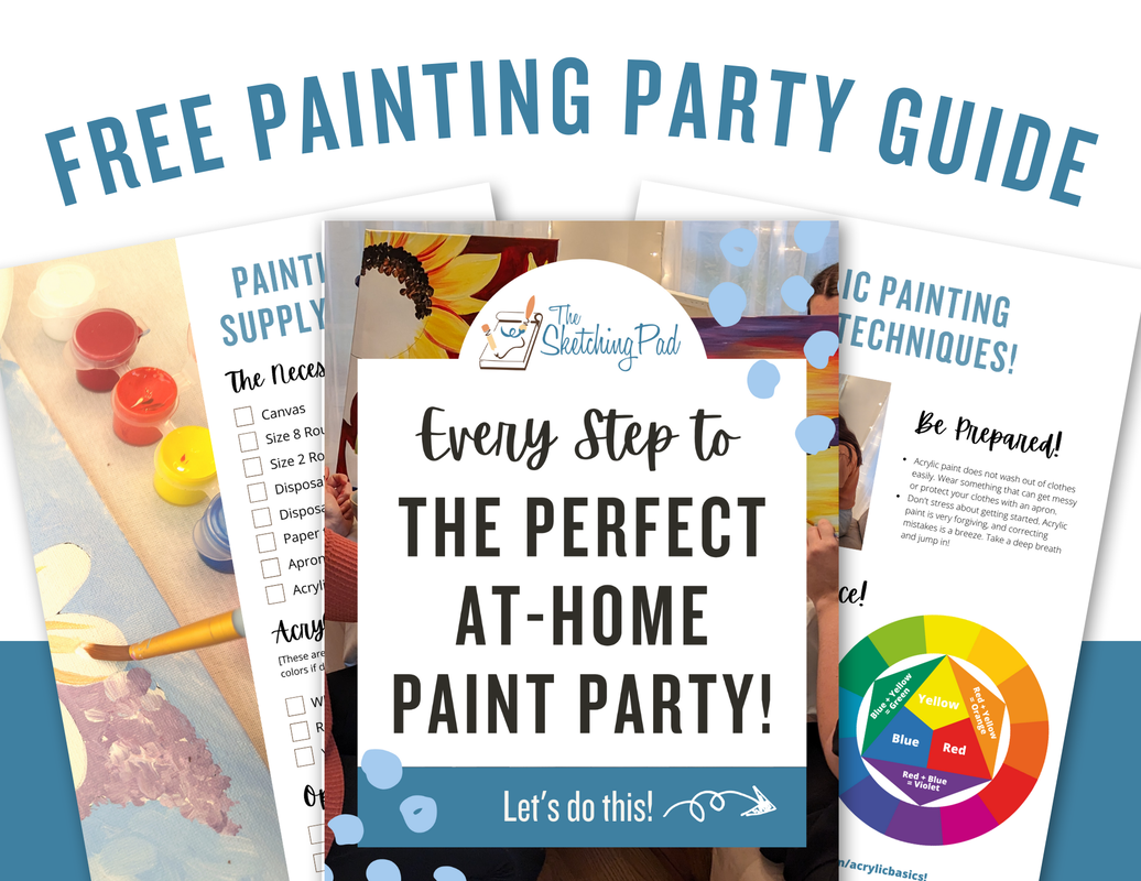Ready to Paint Mermaid Canvas, Painting Kit for Kids, DIY Paint Night,  Mermaid Birthday Party, Mermaid Crafts, Mermaid Favors 