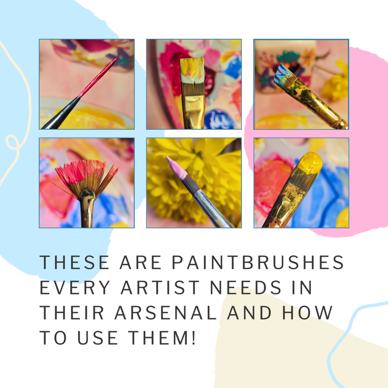 these are paintbrushes every artist needs in their arsenal and how to use them