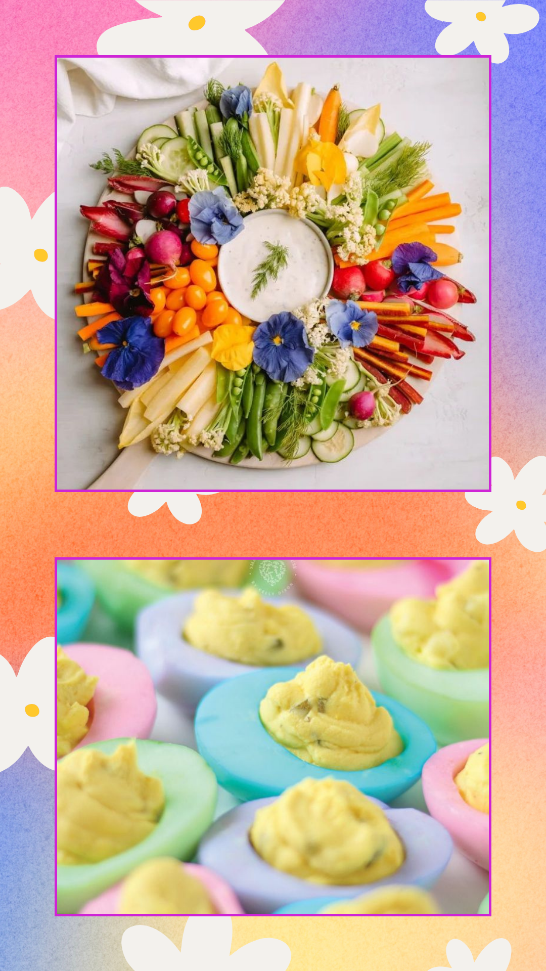 gorgeous easter party foods and snacks