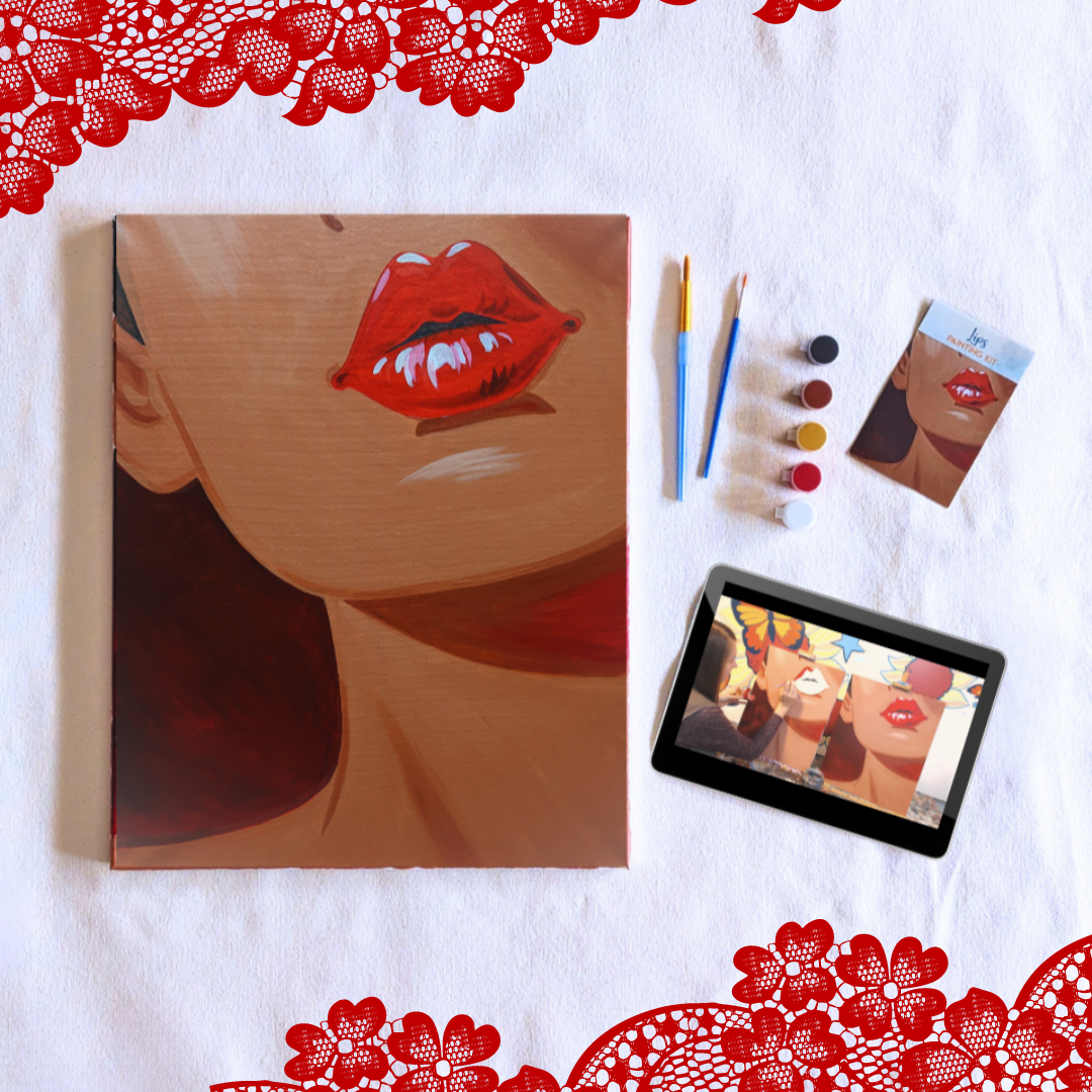 Lips Canvas & Sign Painting