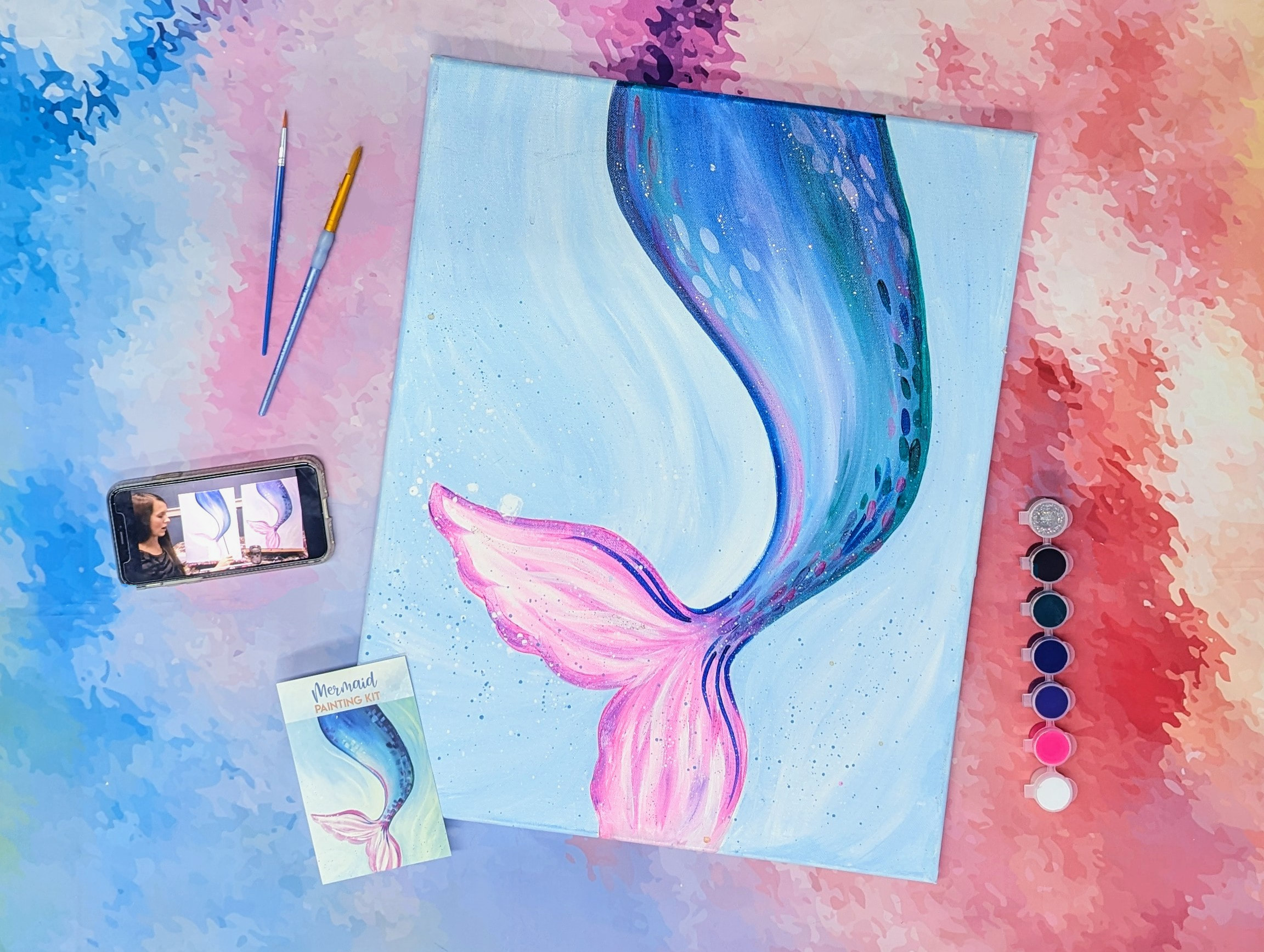 Mermaid Canvas & Sign Painting