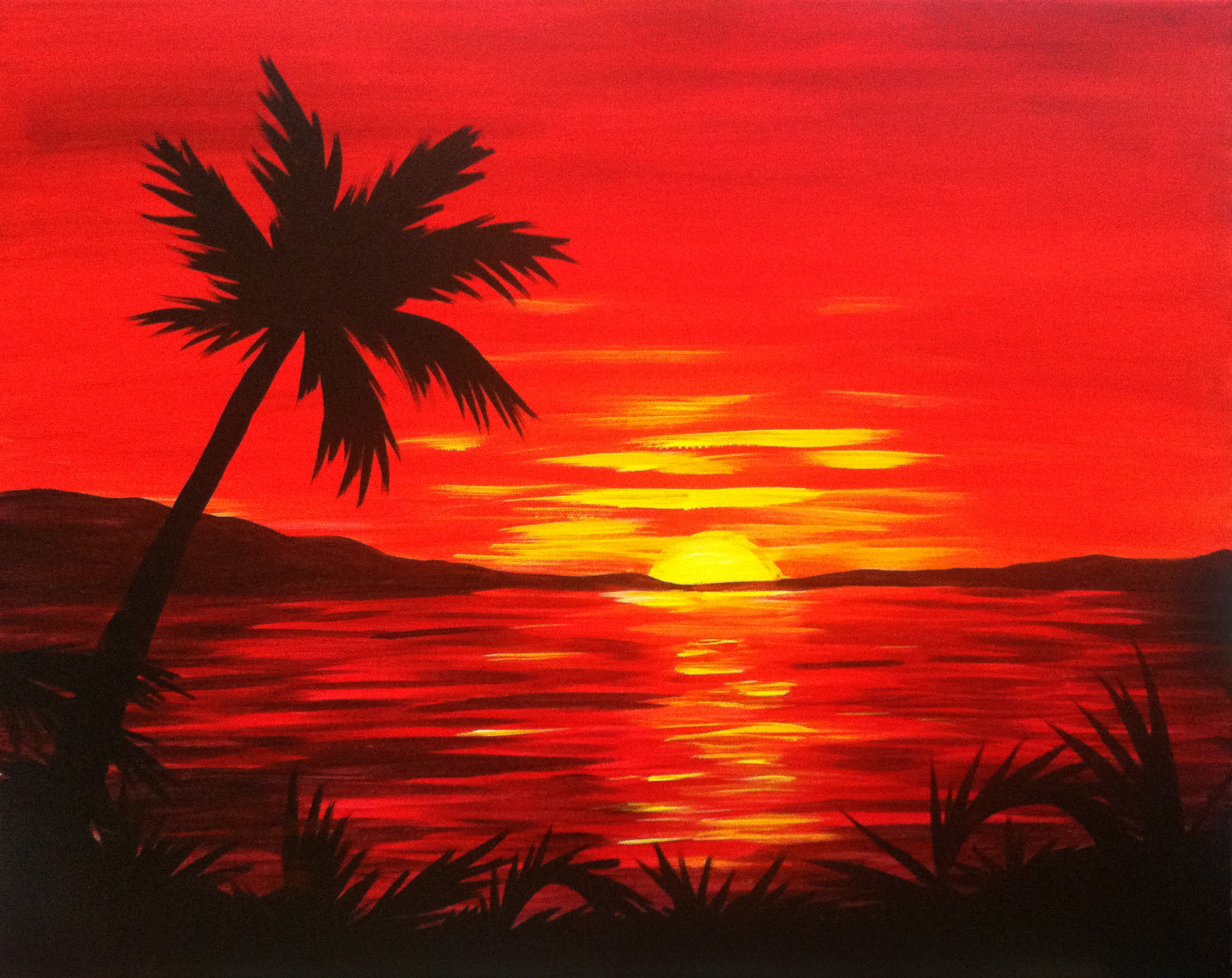 Sunset Canvas & Sign Painting